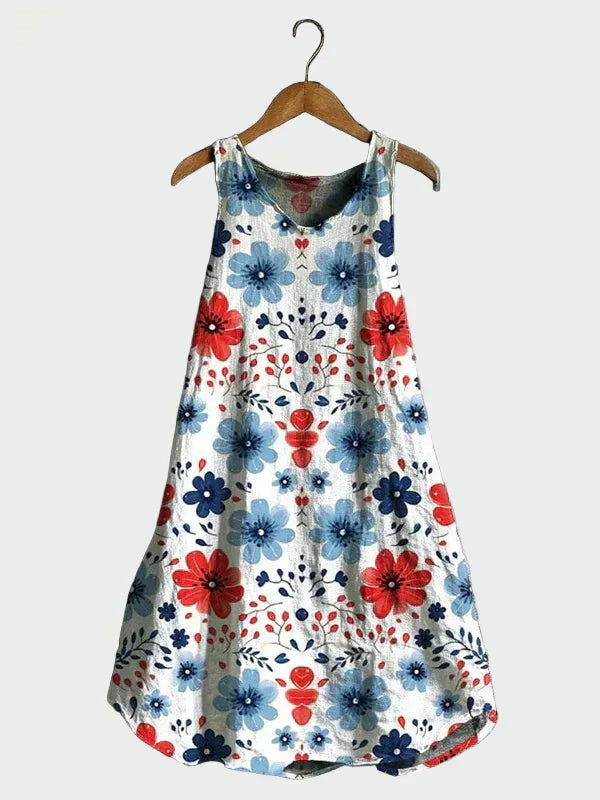 Vestido con Estampado Floral