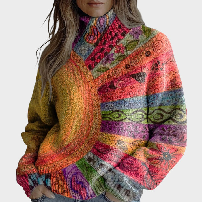 Dagmar - Kunstnerisk strikket sweater