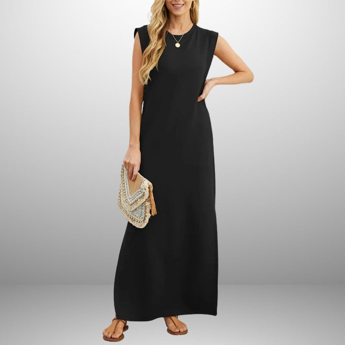 Emma | Vestido longo e fluido sem rugas