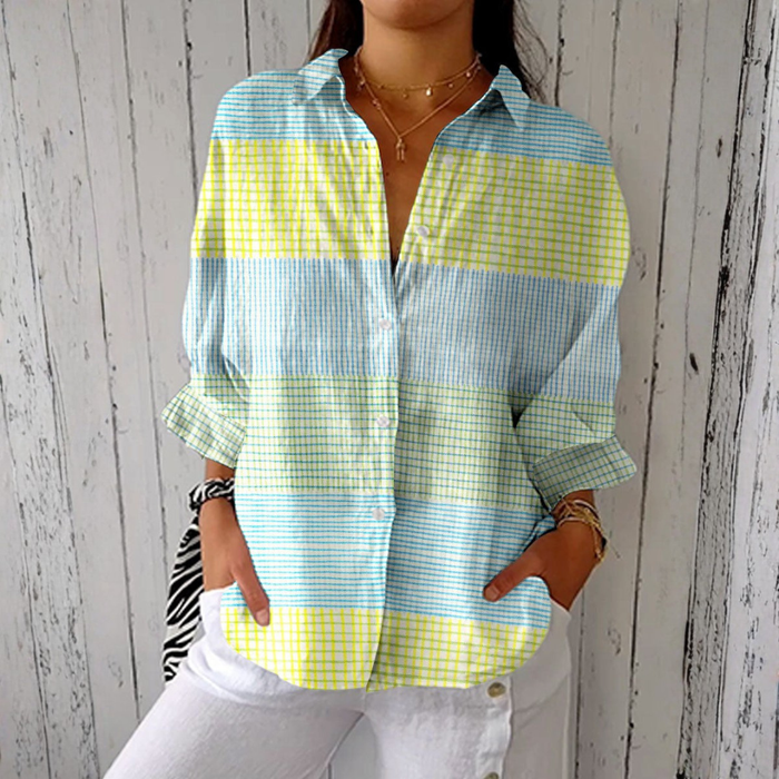 Maria - Blusa Pastel Leve Femenina