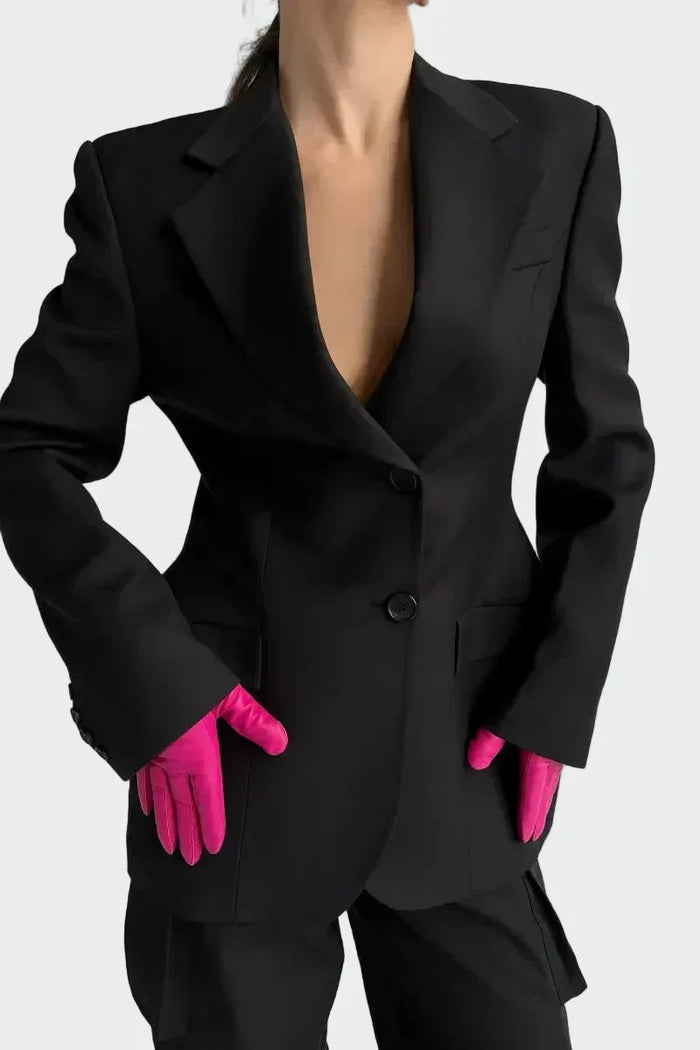 Blazer med flot silhuet