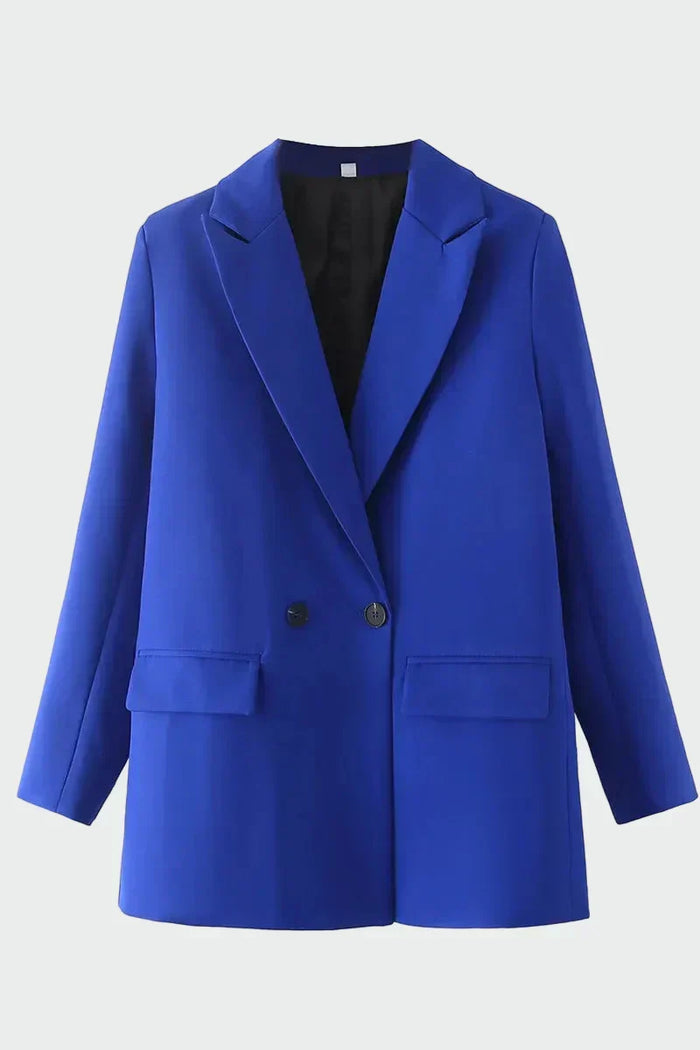 Oversized frakke med moderne snit