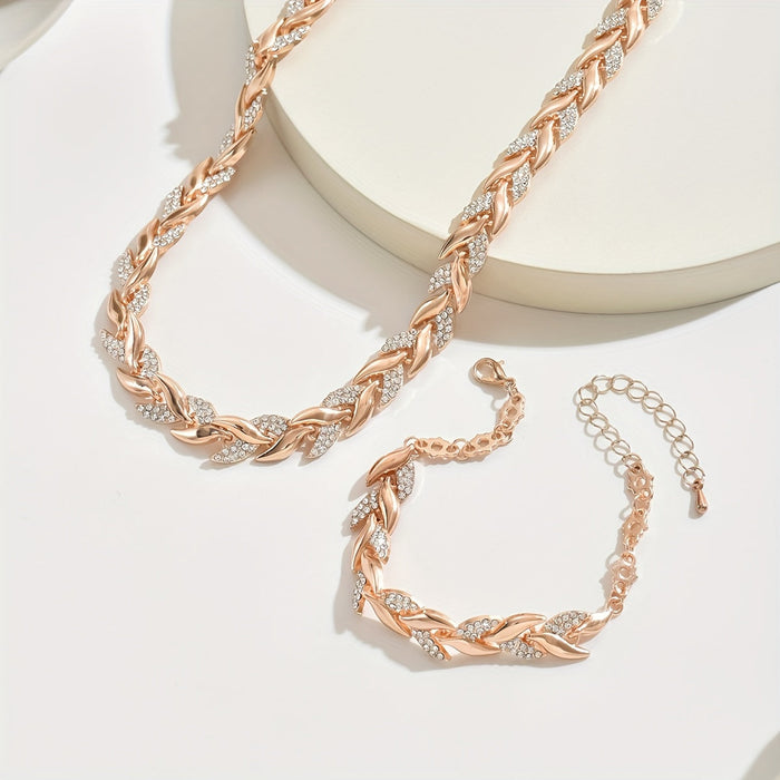 Maria D´ouro | Conjunto de Colar e Pulseira em Forma de Cauda de Peixe Feito à Mão