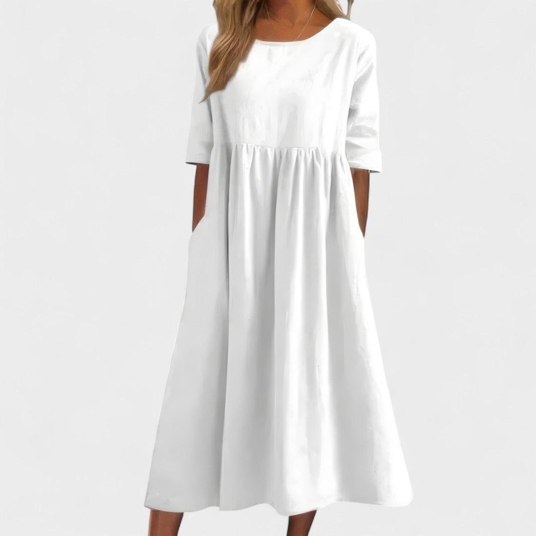Georgina | Vestido de Algodão Arejado
