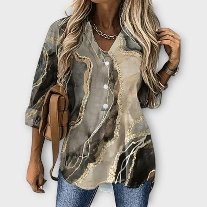 Vilma - Elegant og unik bluse