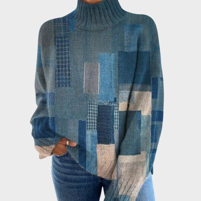 Alexandra - Kunstnerisk strikket sweater