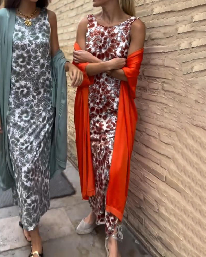 VIVIANA | Conjunto elegante de duas peças de Mulher com ajuste confortável para férias e passeios de verão