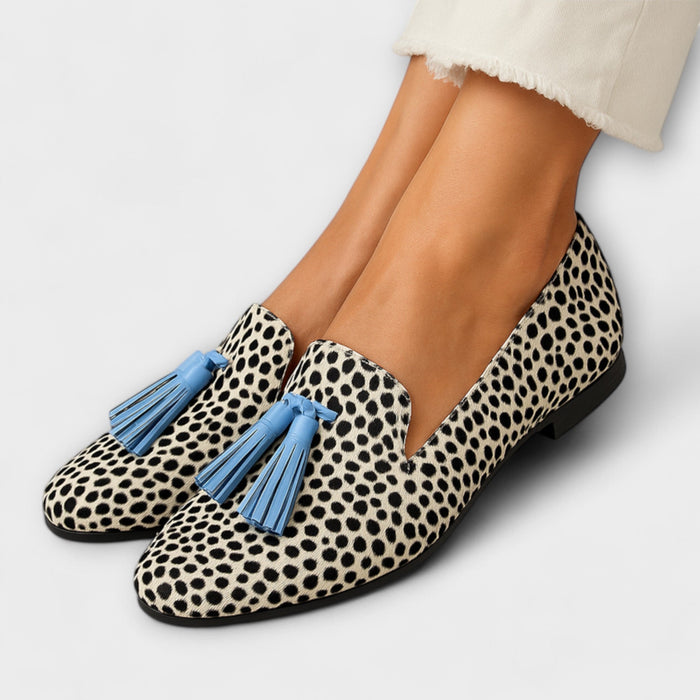 Mira - Loafers med perler