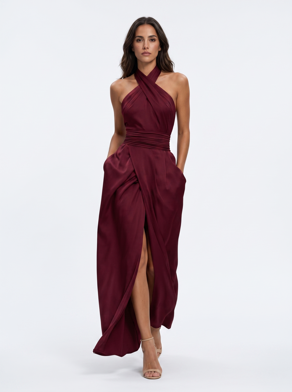 Malena | Vestido longo elegante para Mulher