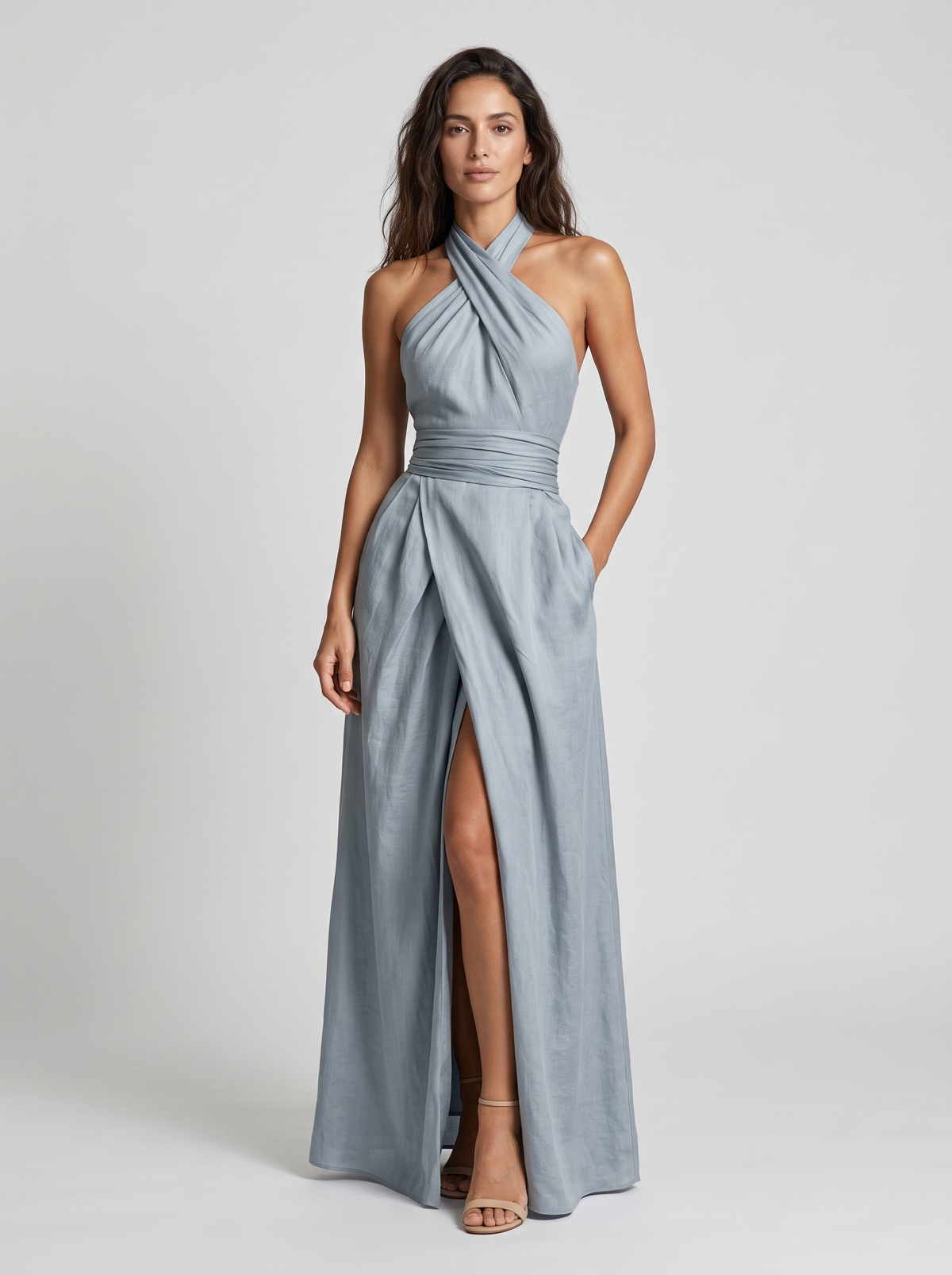 Malena | Vestido longo elegante para Mulher