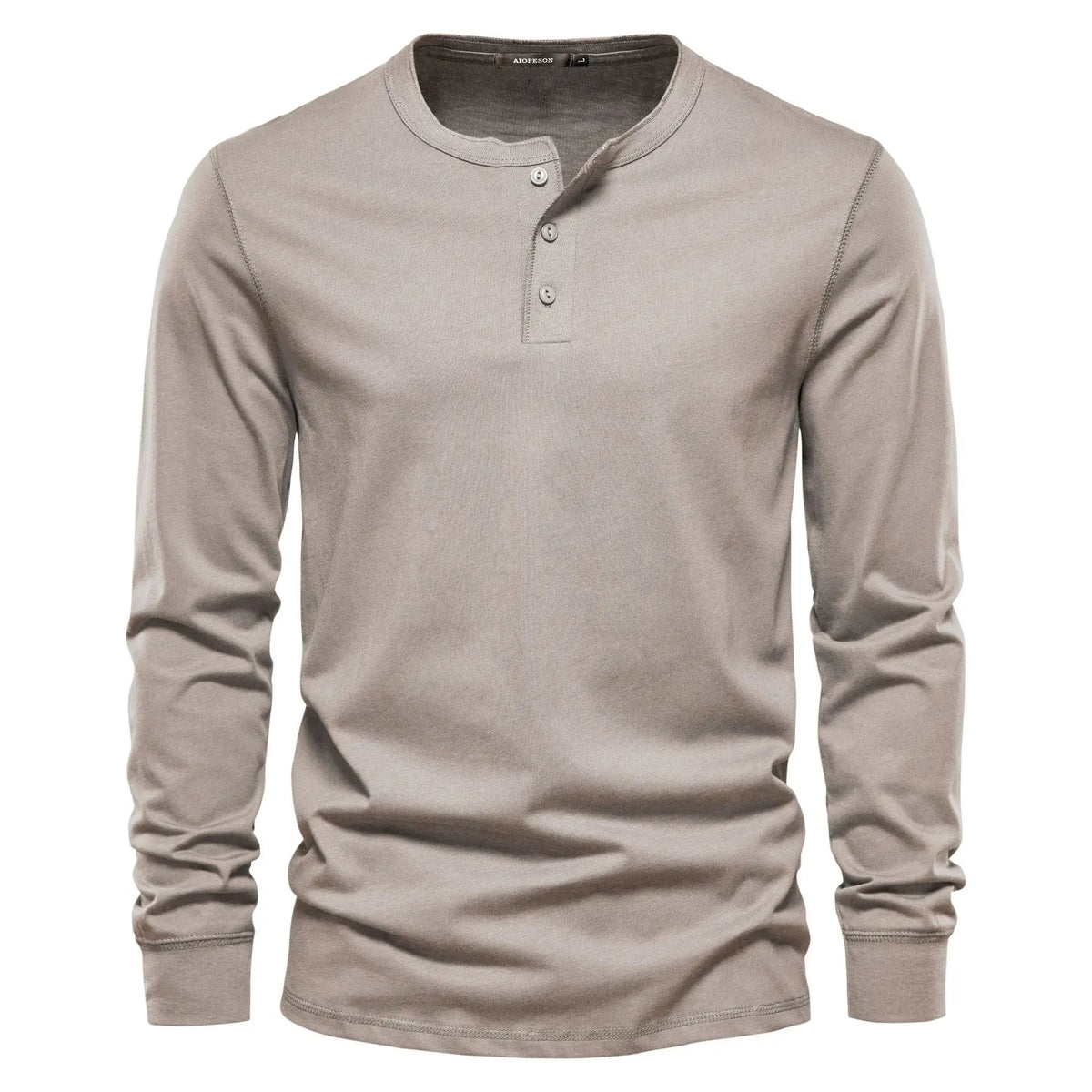 Camisa Henley | Mistura Suave Respirável
