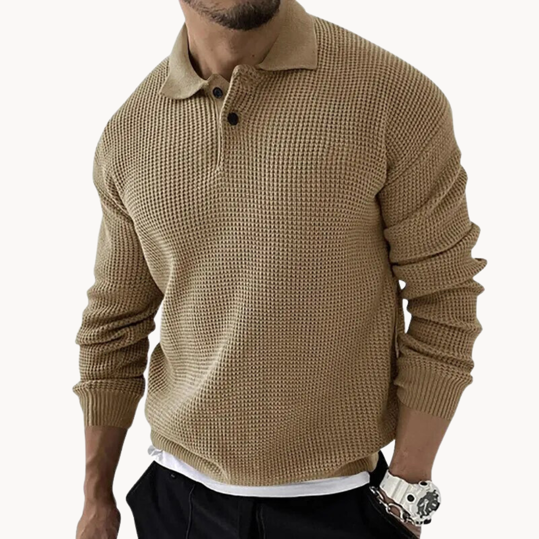 Casimiro | Pullover Polo Tricotado