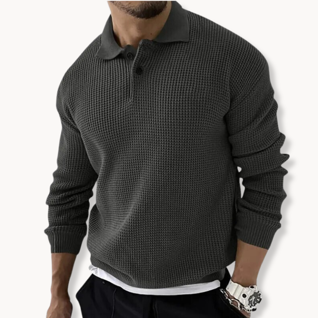 Casimiro | Pullover Polo Tricotado