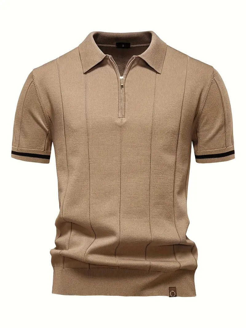 Camisa Polo | Mistura Poliéster Slim