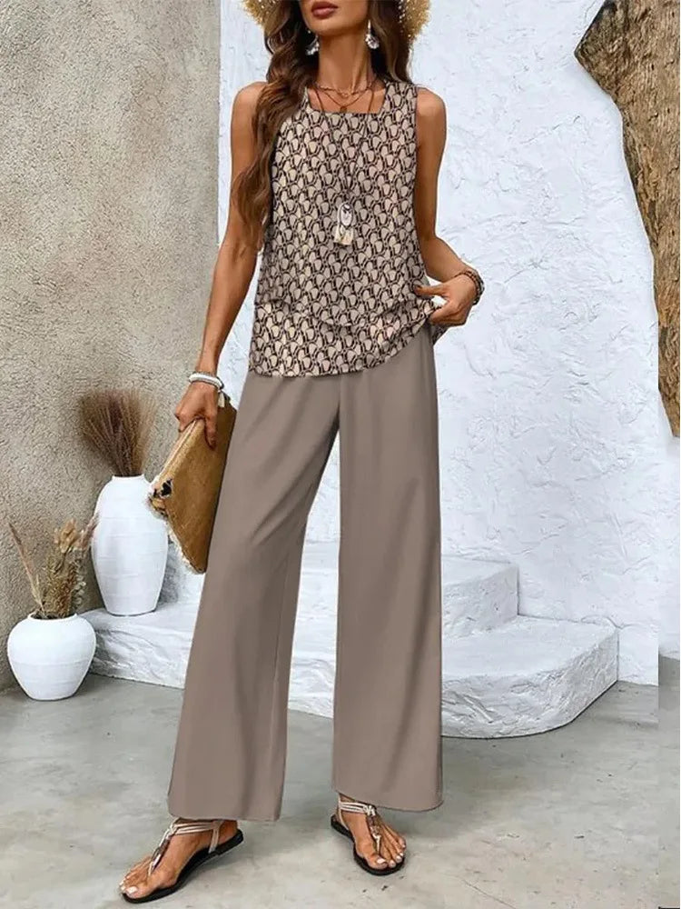 Elisa | Conjunto de verão leve e elegante para Mulher