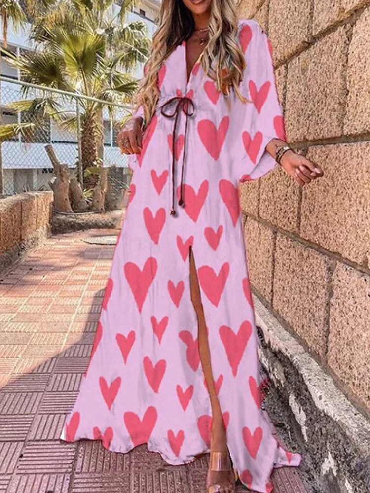 Daria - Vestido Kaftan de Férias para Mulher