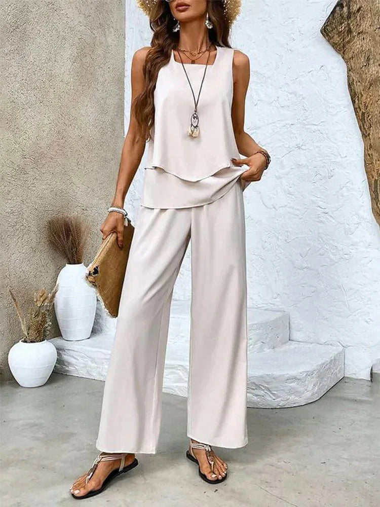Elisa | Conjunto de verão leve e elegante para Mulher