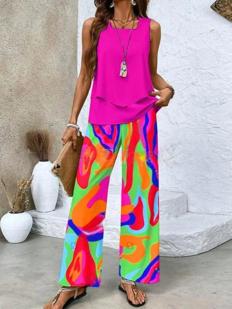 Elisa | Conjunto de verão leve e elegante para Mulher