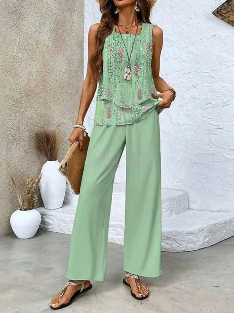 Elisa | Conjunto de verão leve e elegante para Mulher