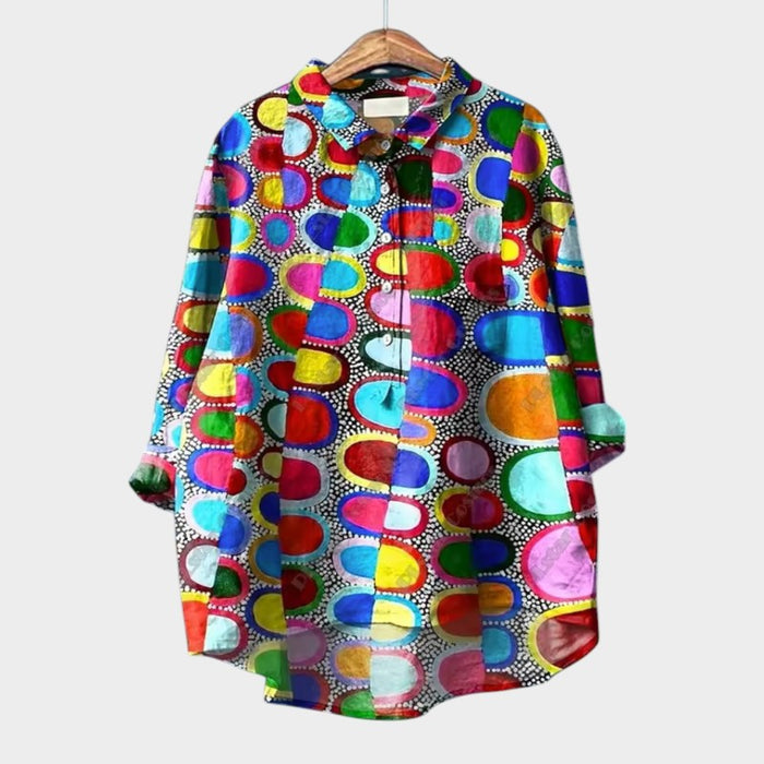 Silvia | Blusa de encaje premium