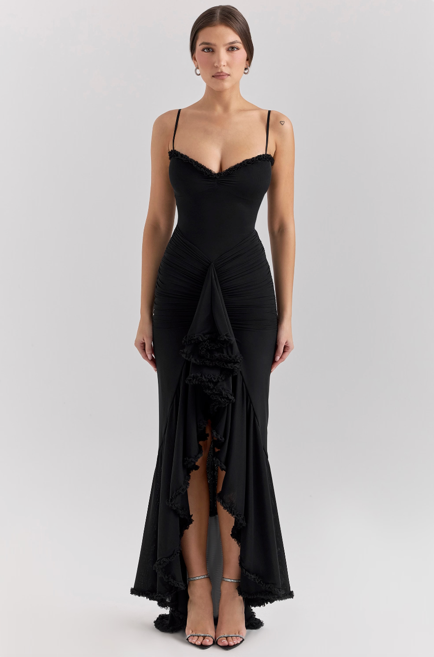 Florence | Vestido romântico com babados