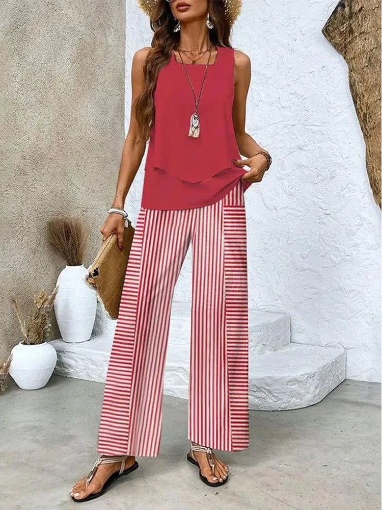 Elisa | Conjunto de verão leve e elegante para Mulher
