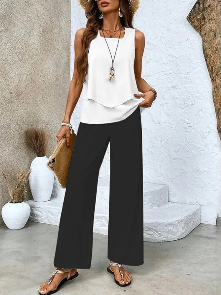 Elisa | Conjunto de verão leve e elegante para Mulher
