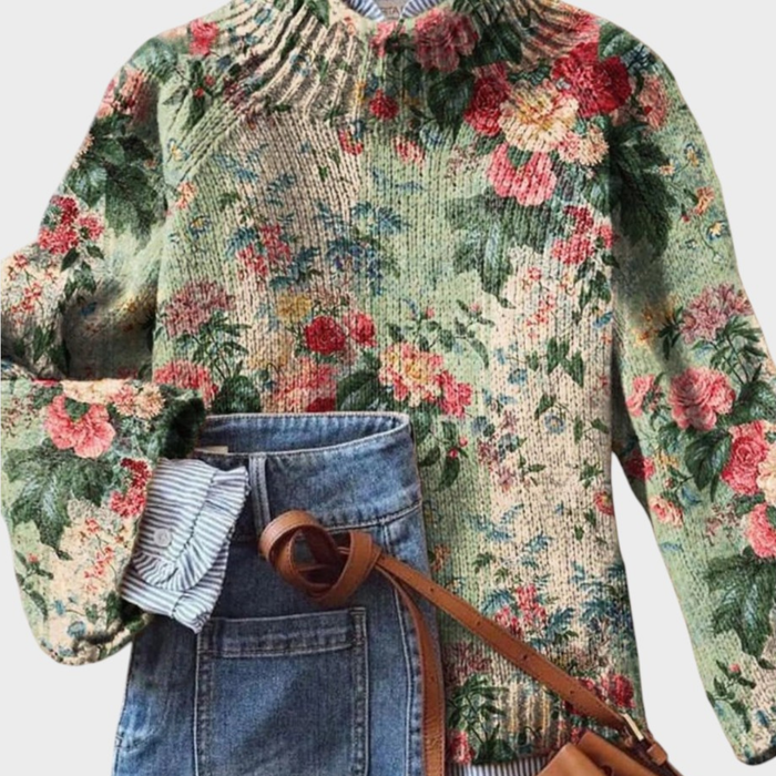 Ângela - Kunstnerisk strikket sweater