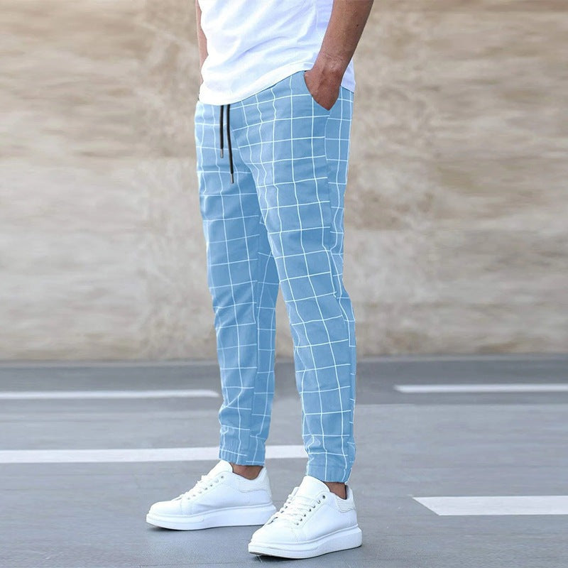 COLOMBO | CALÇA JOGGER XADREZ MASCULINA