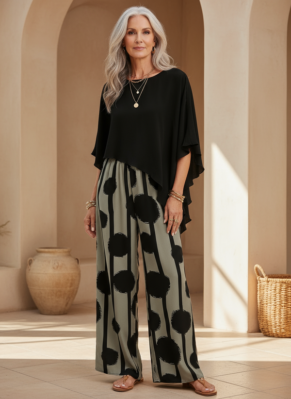 Sabria-Conjunto de Verão Casual para Mulher