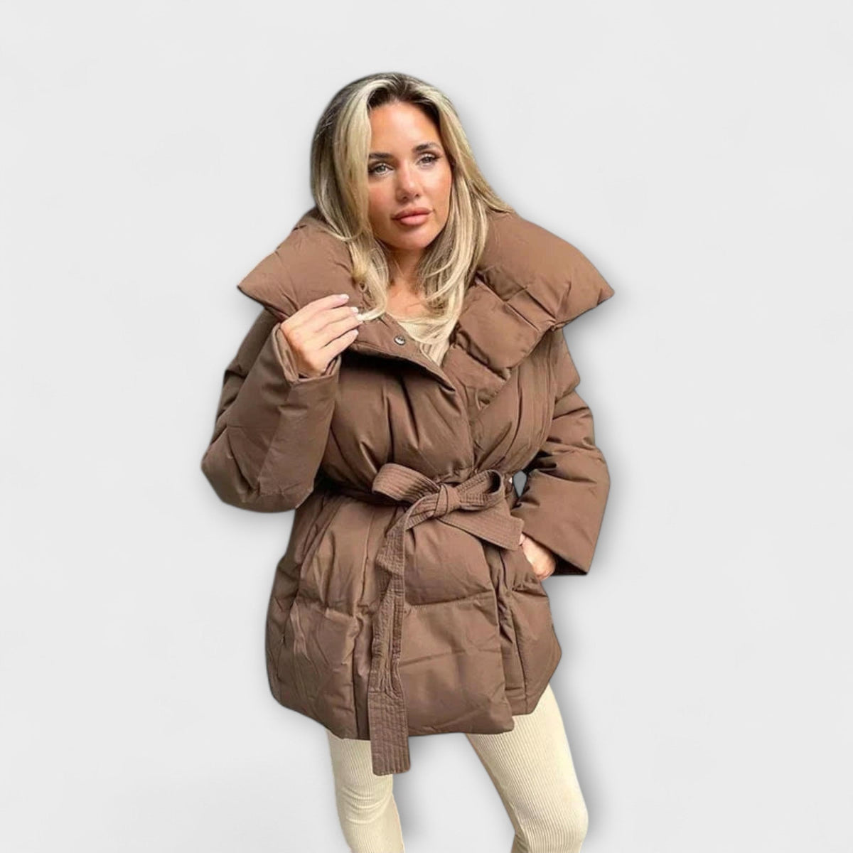 Corina | Casaco Elegante Puffer