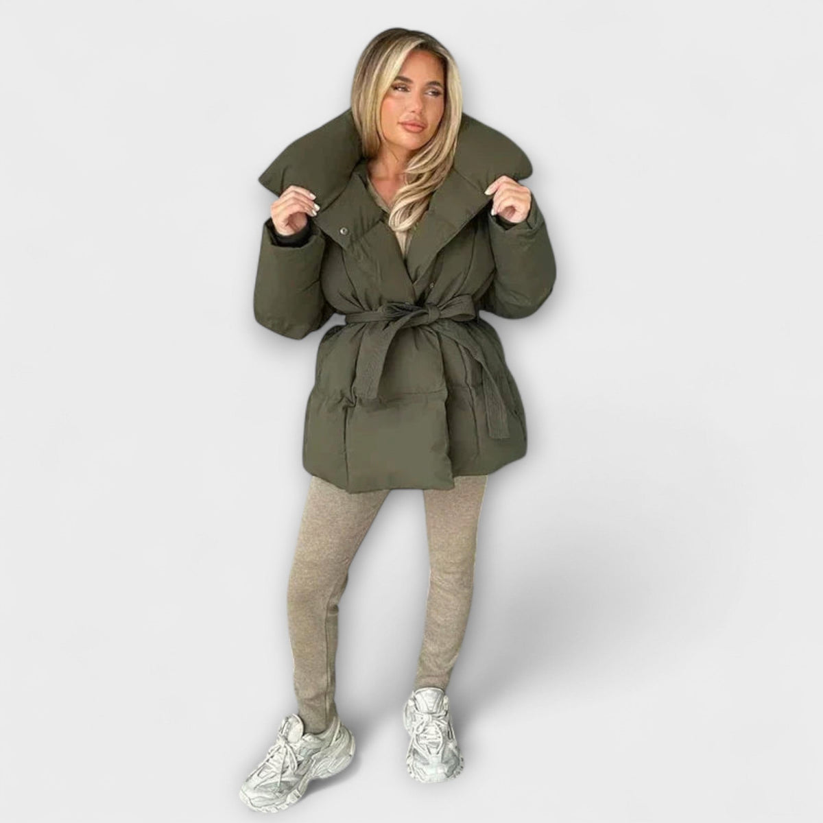 Corina | Casaco Elegante Puffer