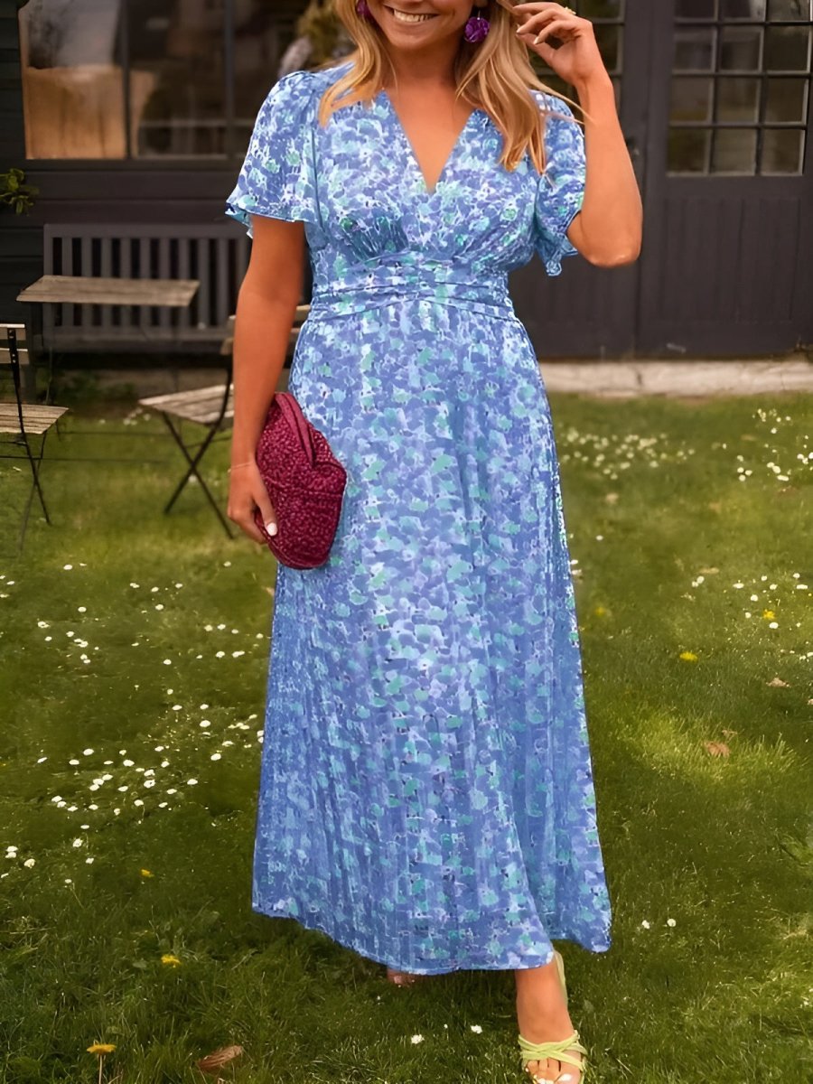 Maria D´ouro | O vestido floral