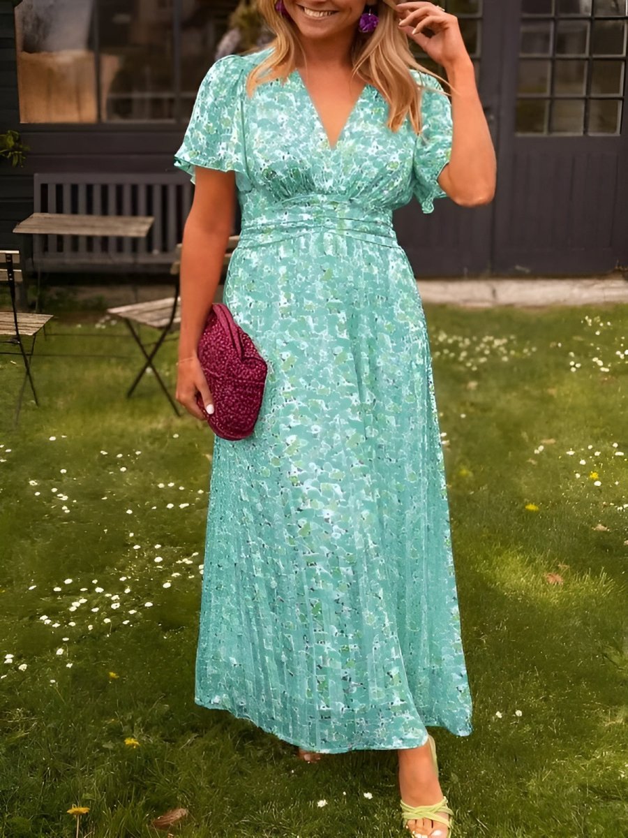 Maria D´ouro | O vestido floral