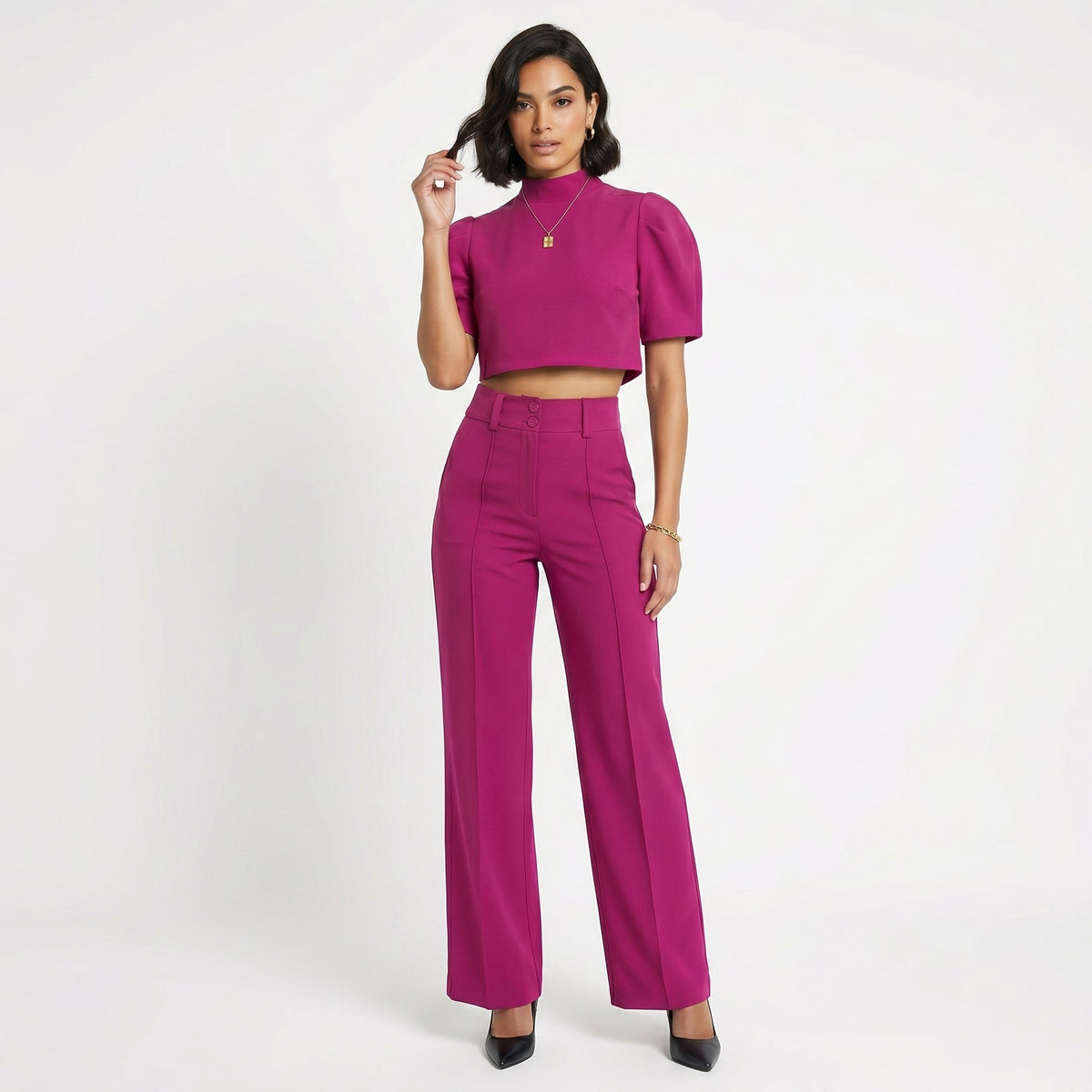 Ilda | Conjunto Elegante de Duas Peças