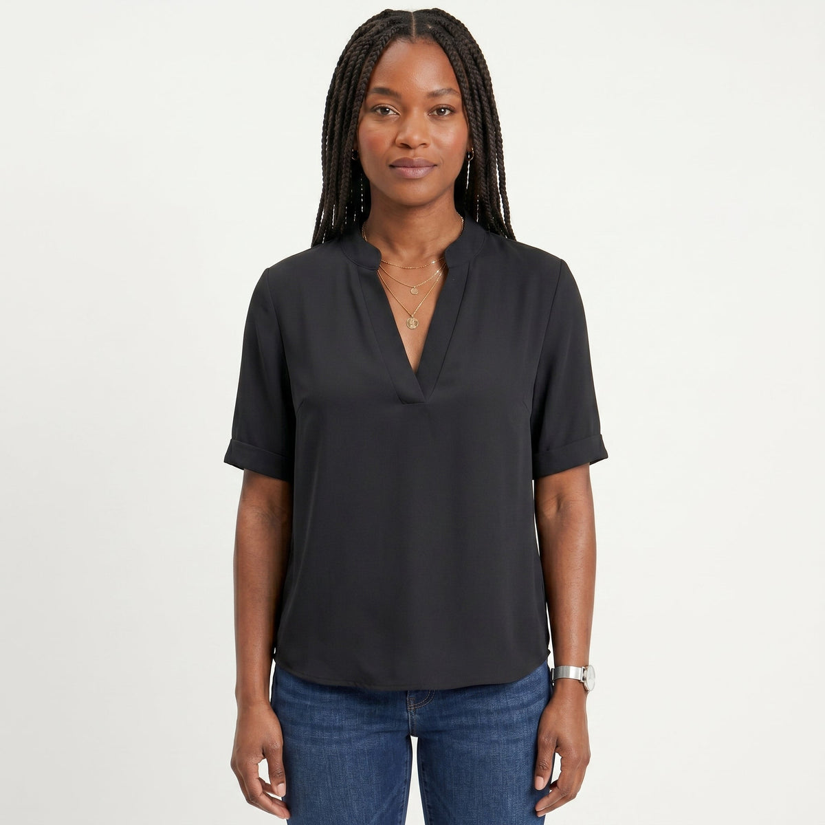 Rosaura | Blusa Fluida Decote em V