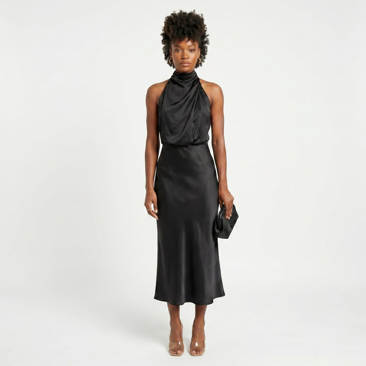 Vera | Vestido Longo de Festa em Cetim